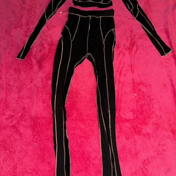 Inside Out Mesh Two Piece Set - Picture 3 of 3